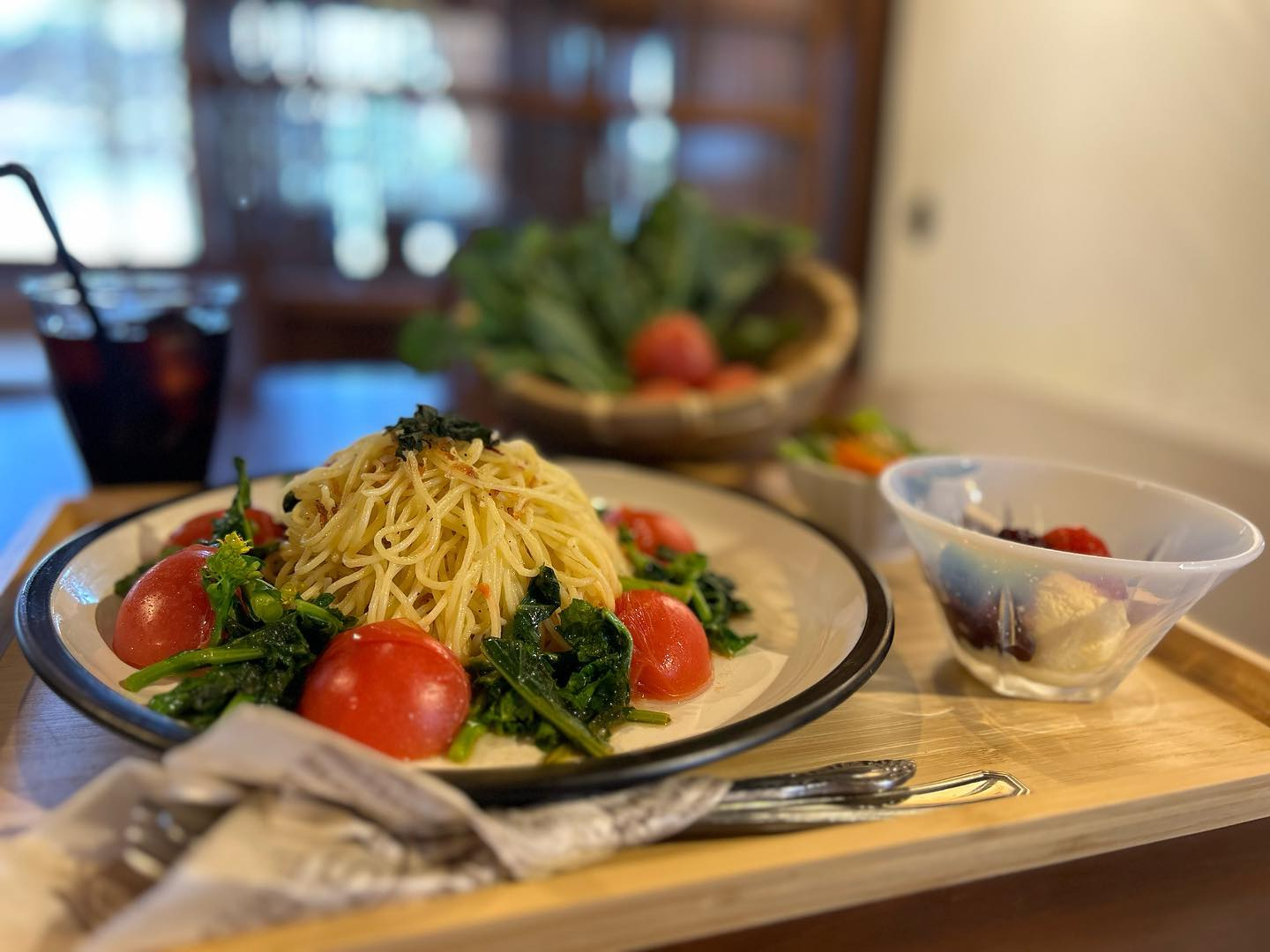 新しいパスタを3月20日からメニューに加えます。