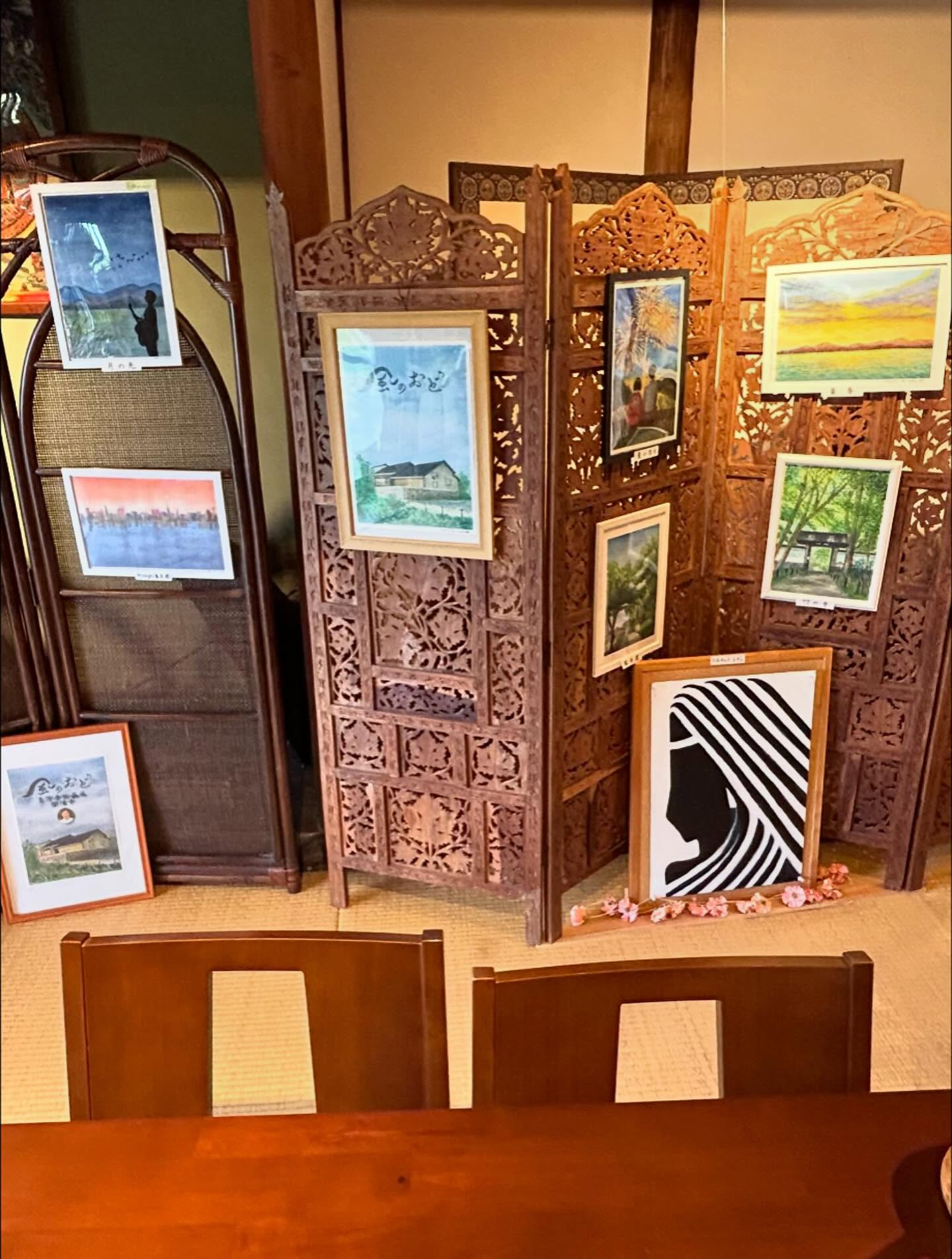 本日9月21日より喜万寺絵画展を開催致します。