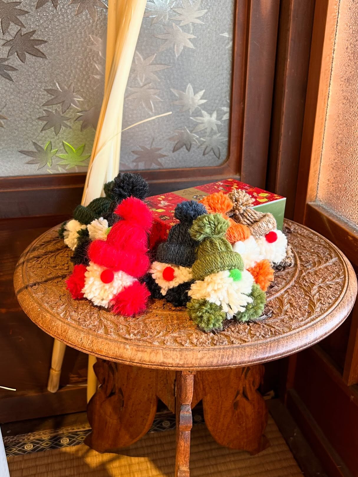 昨年のクリスマスライブの時に出演者の奥様にいただいた手作りの...