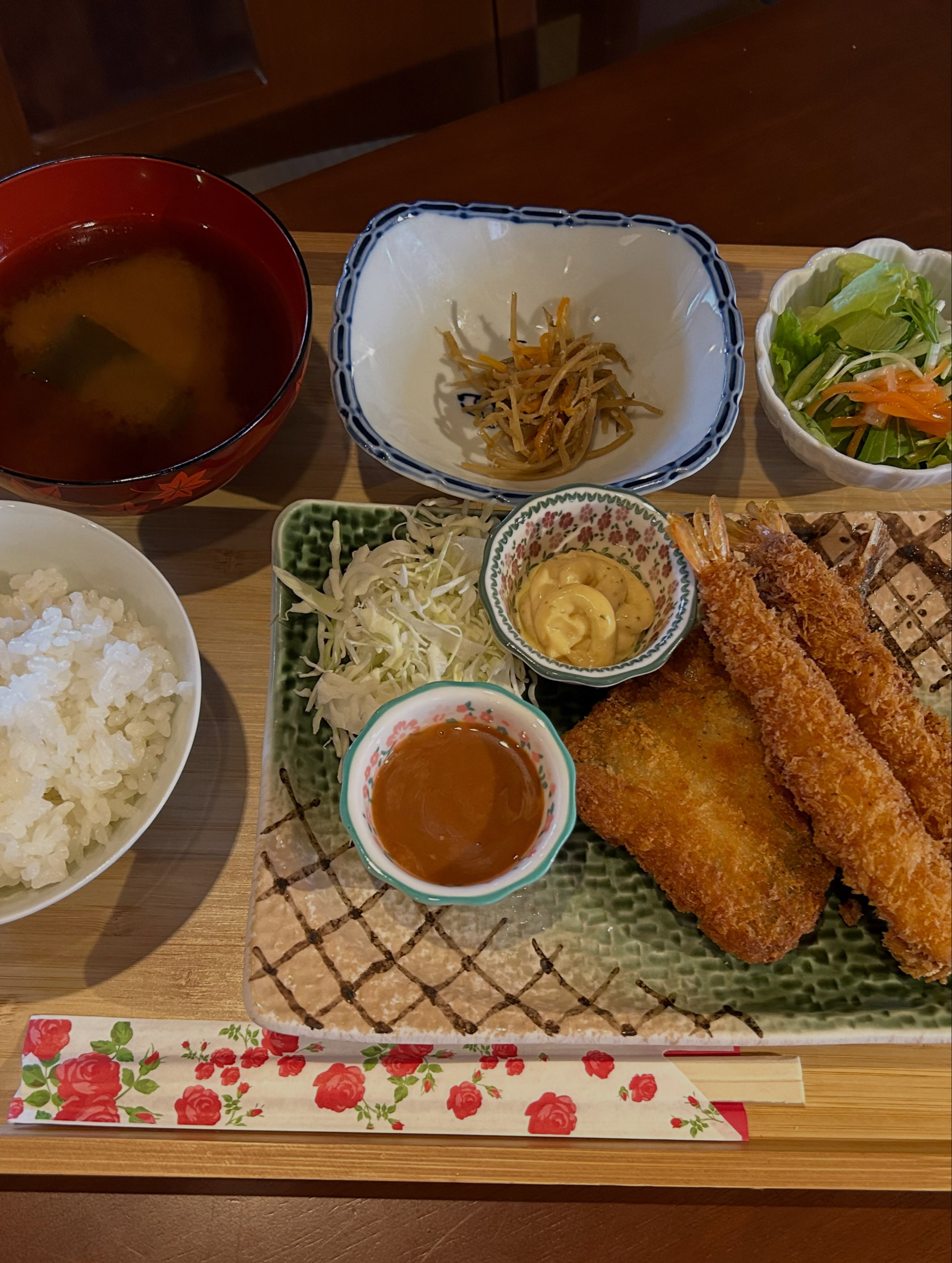 風のおとのお食事です。